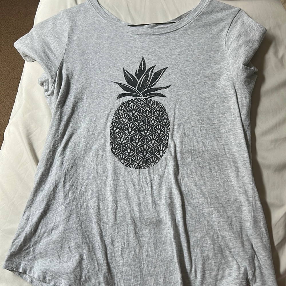 old navy pineapple shirt